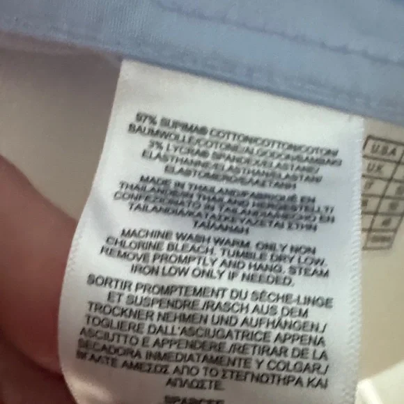 Brooks Brothers Women’s Non-Iron, Supima Button-Down Shirt with JSA Monogram - Picture 5 of 5